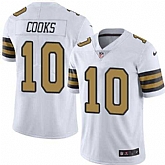 Nike Men & Women & Youth Saints 10 Brandin Cooks White Color Rush Limited Jersey,baseball caps,new era cap wholesale,wholesale hats